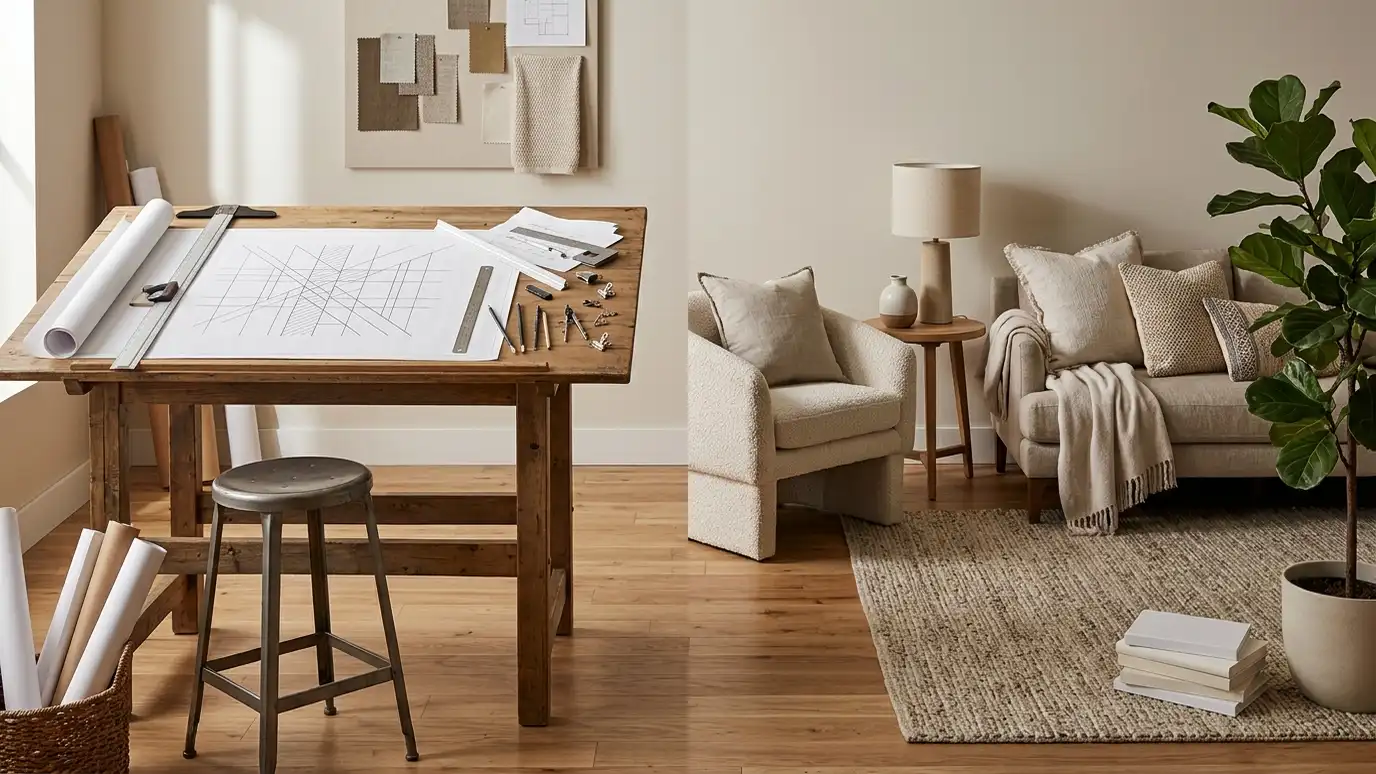 Interior Designer vs Decorator Compared explained for Nashville and Middle Tennessee