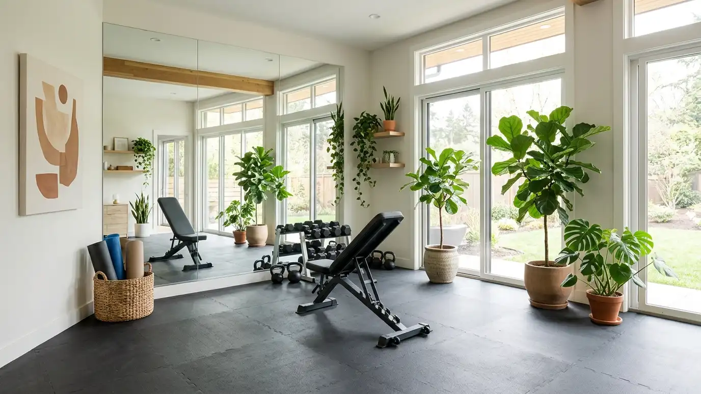 Home Gym and Wellness Room Design in Nashville and Middle Tennessee