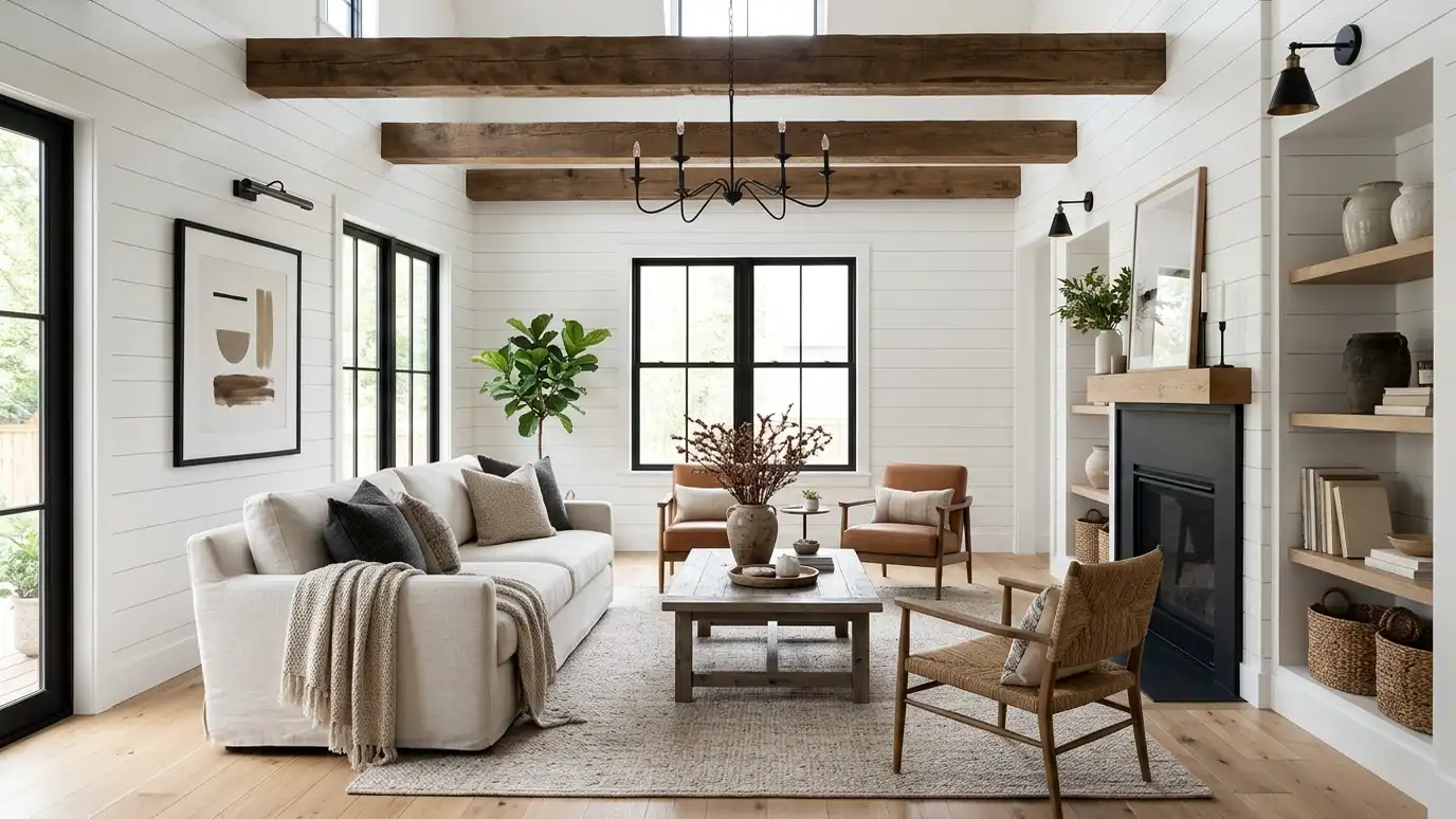 Modern Farmhouse Interior Design in Nashville and Middle Tennessee