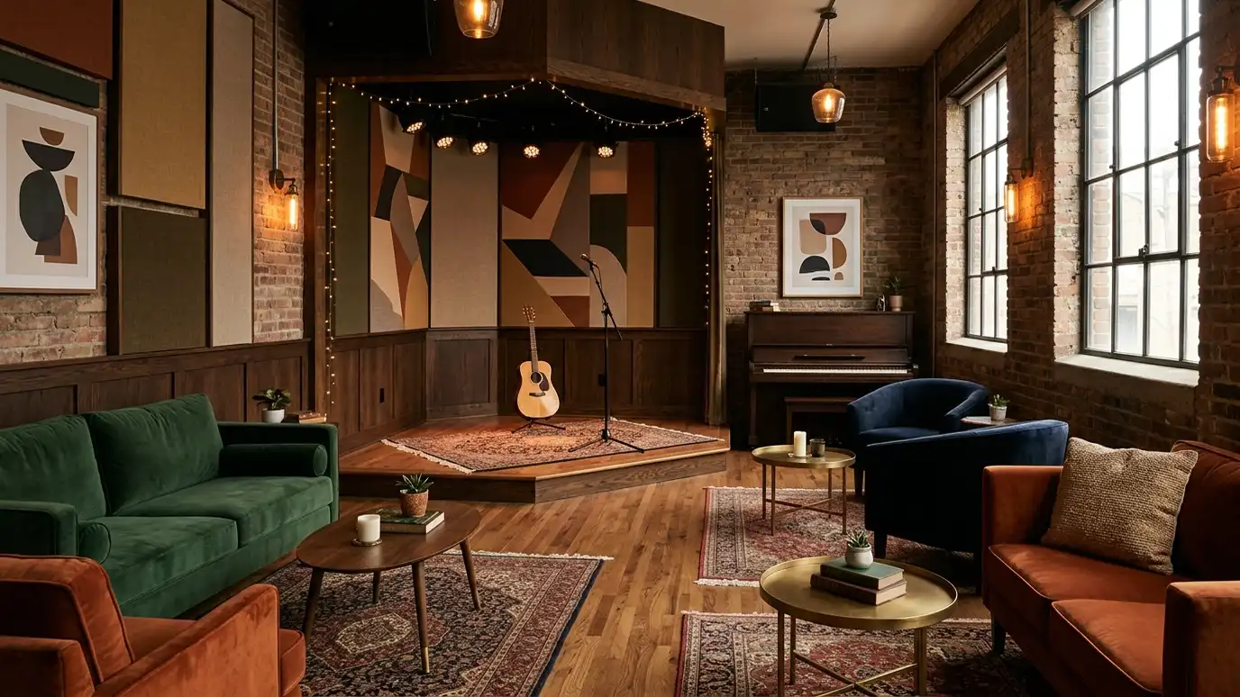 Music Venue and Studio Interiors in Nashville and Middle Tennessee