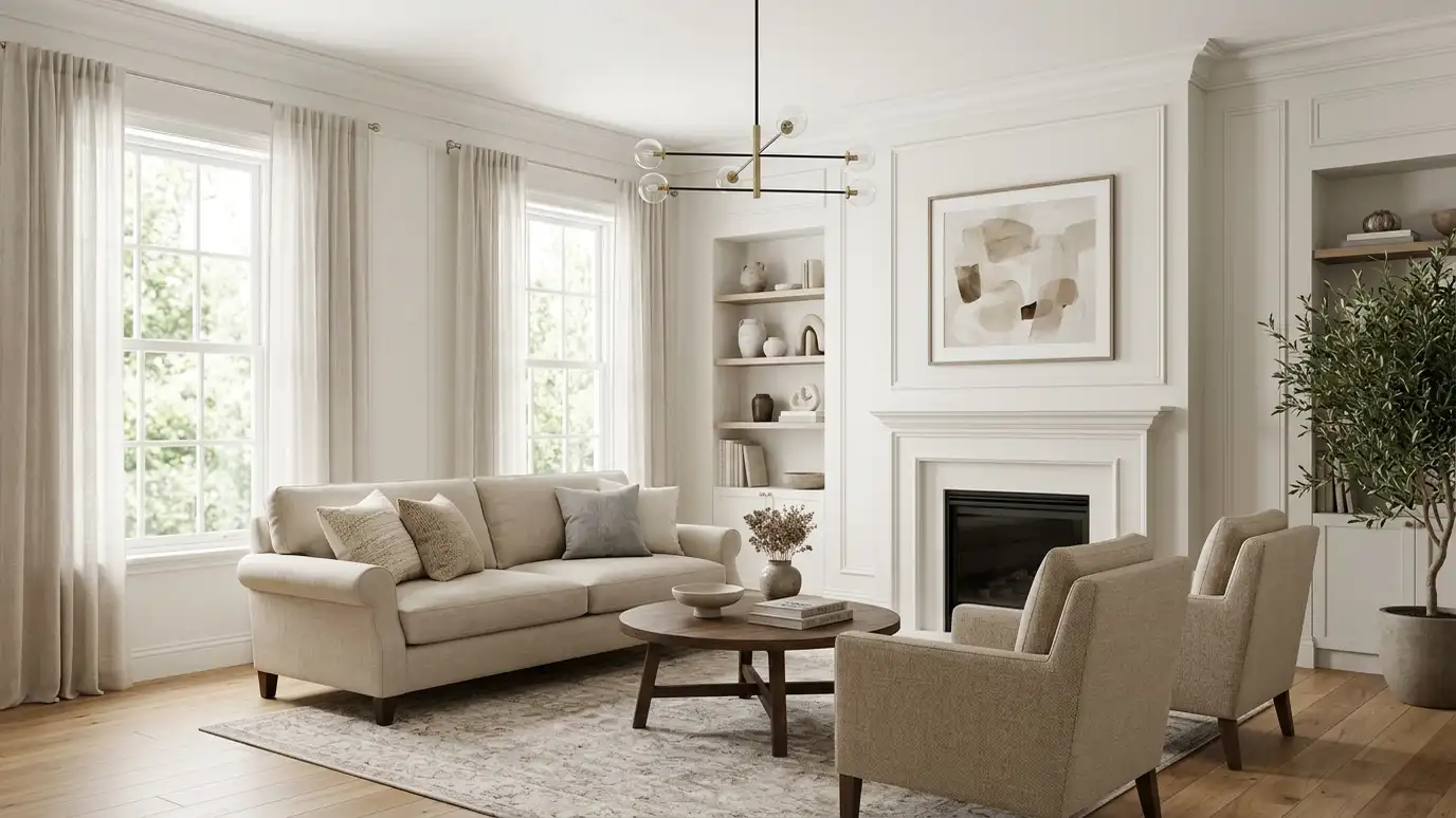 Traditional and Transitional Interiors in Nashville and Middle Tennessee
